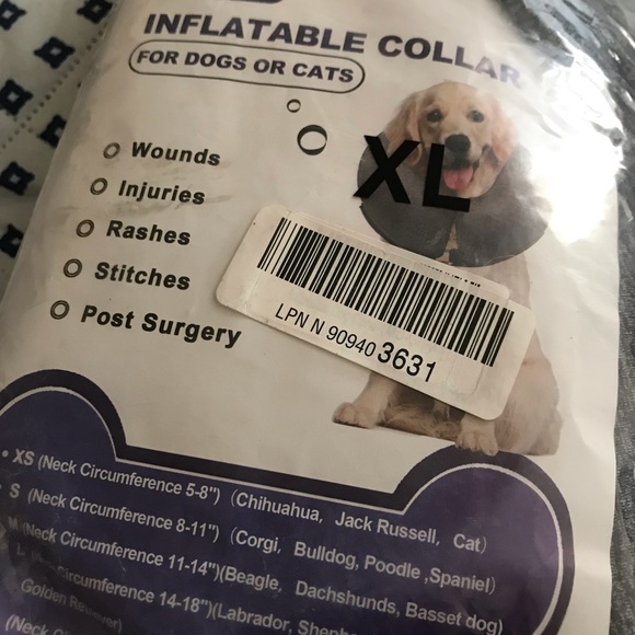NIB Inflatable Dog Collar - Picture 5 of 6
